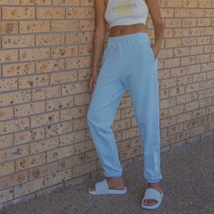 Poolside Sweatpant - Powder Blue